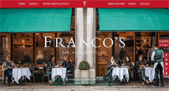 Desktop Screenshot of francoslondon.com