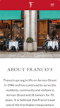 Mobile Screenshot of francoslondon.com